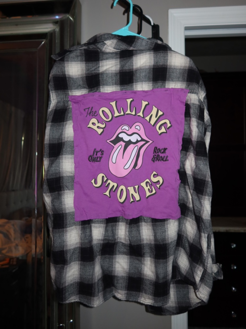 Rolling Stones Graphic / Flannel